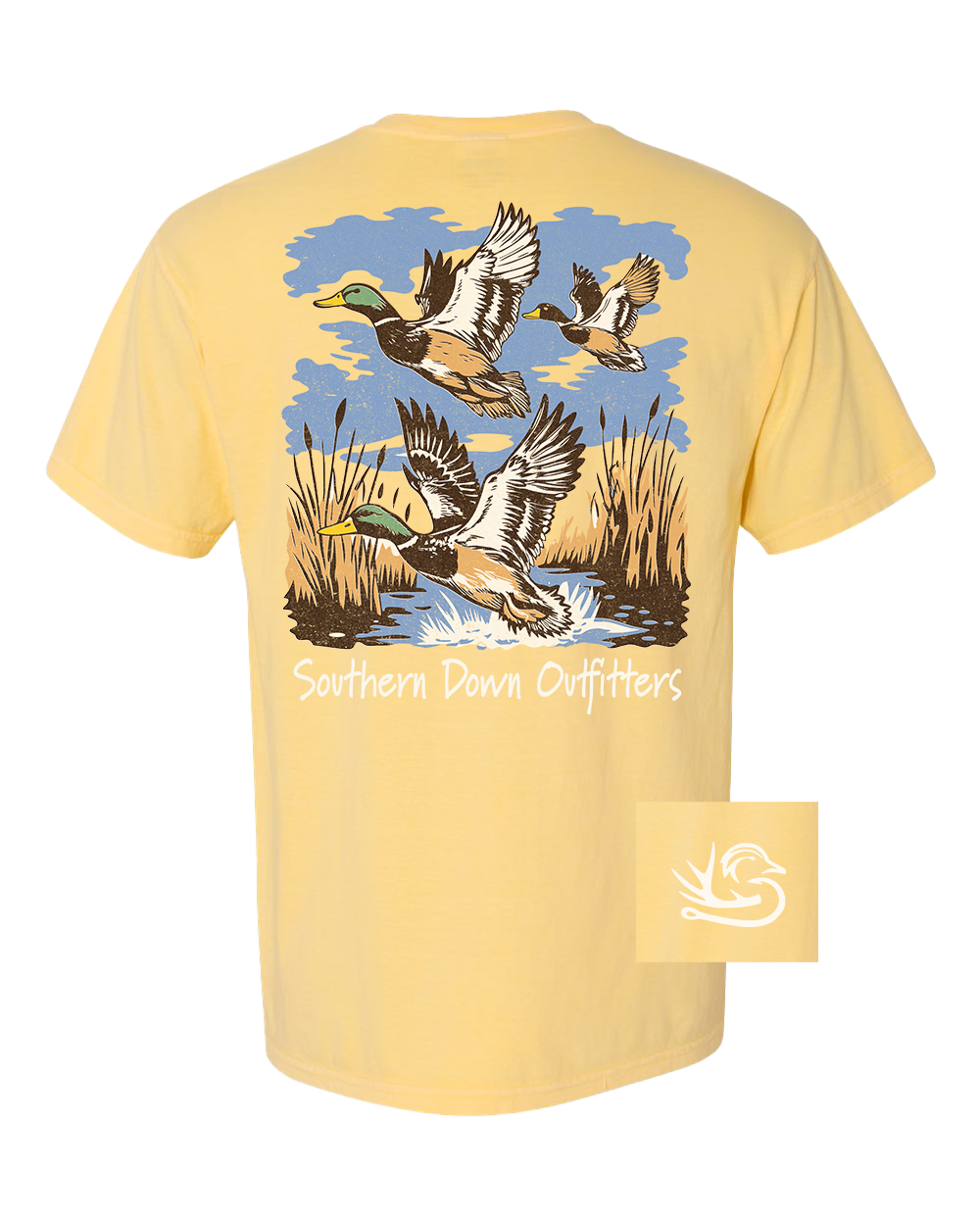 Vintage Flying Mallard Tee | Duck Hunting Shirt