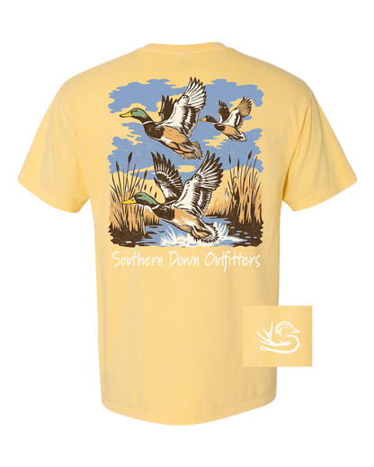 Vintage Flying Mallard Tee | Duck Hunting Shirt
