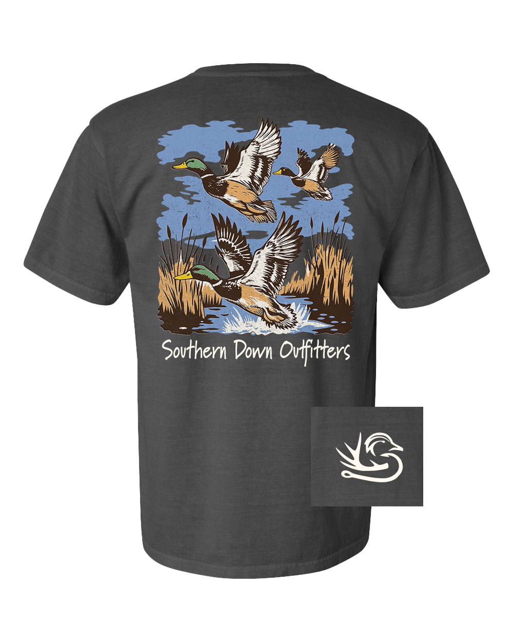 Vintage Flying Mallard Tee | Duck Hunting Shirt