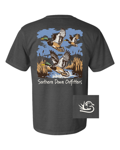 Vintage Flying Mallard Tee | Duck Hunting Shirt