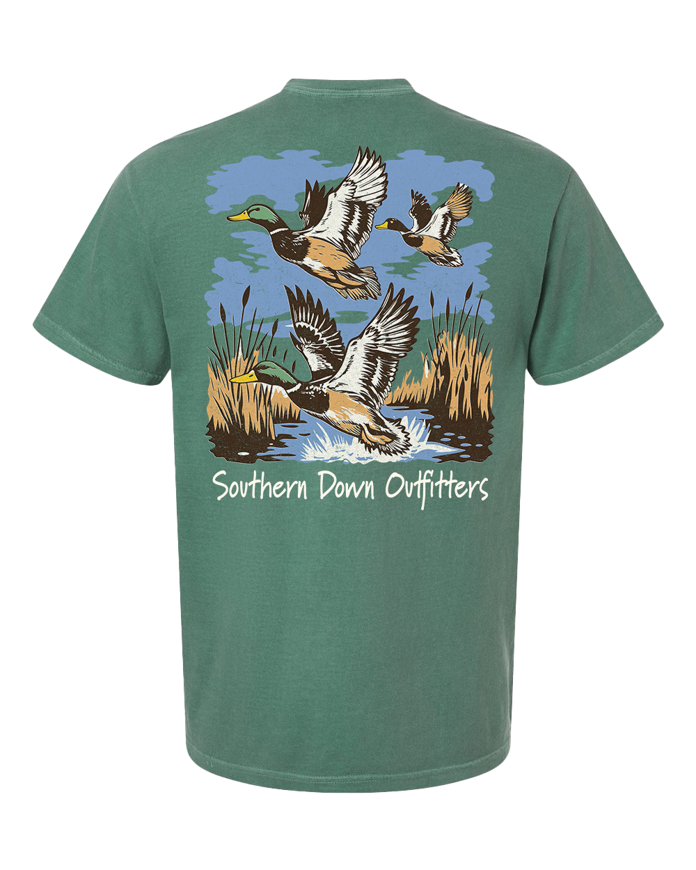 Vintage Flying Mallard Tee | Duck Hunting Shirt