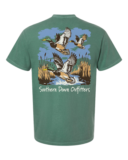 Vintage Flying Mallard Tee | Duck Hunting Shirt